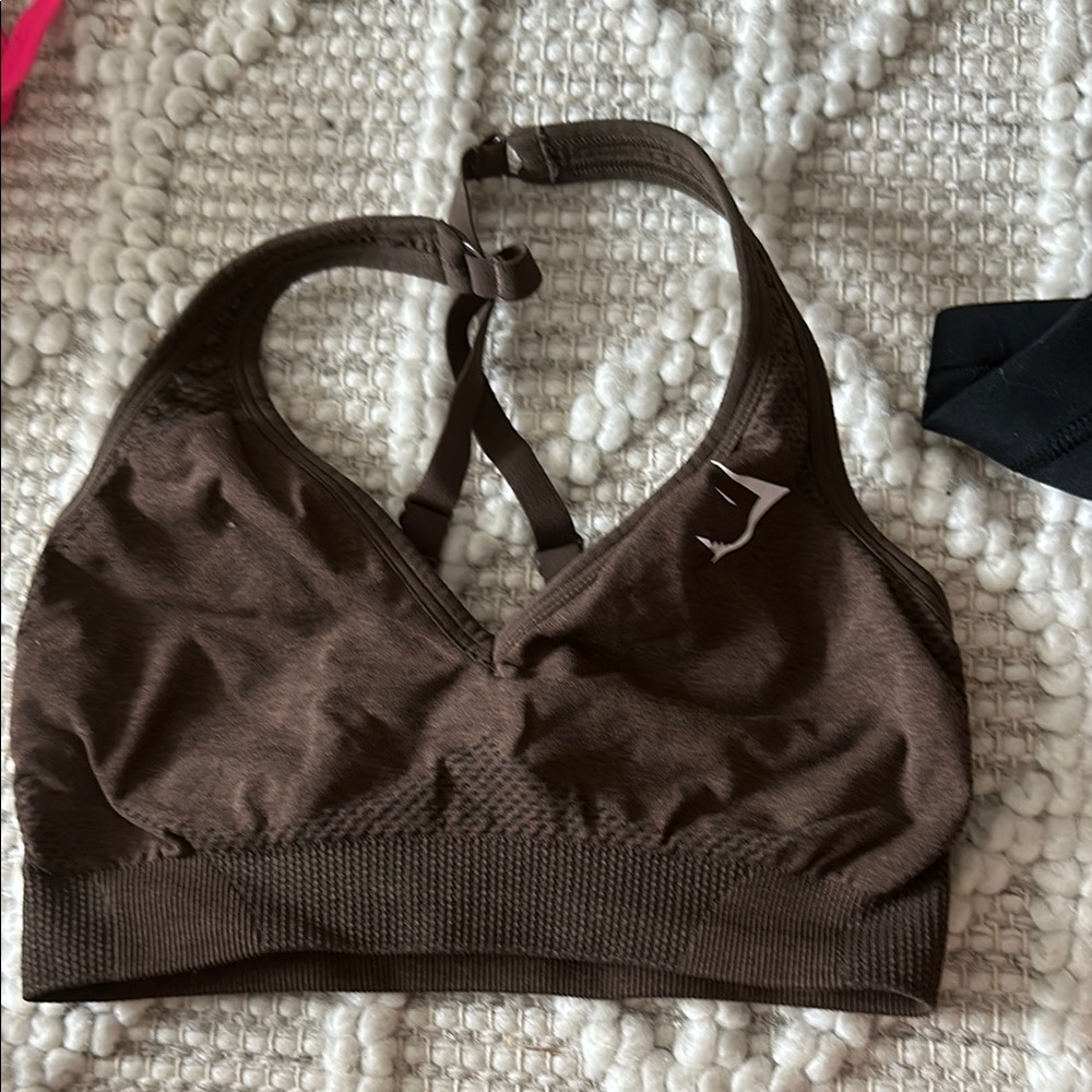 Brown Sports Bra